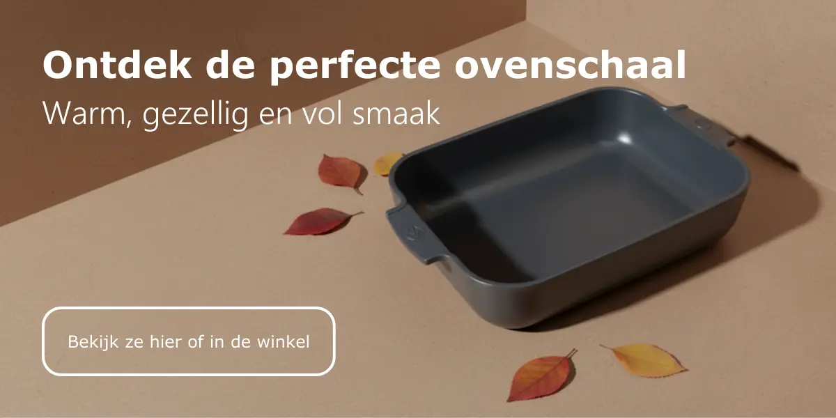 Mooie ovenschalen klaar voor de heerlijkste herfst gerechten